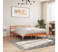 vidaXL Letto Senza Materasso Marrone Cera 180x200 cm in Legno di Pino