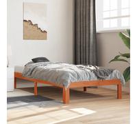 vidaXL Letto senza Materasso Marrone Cera 90x190 cm in Legno di Pino