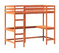 AX Letto Soppalco 195.5x97.5x175cm Bambini 6-16anni Scrivania Studio News 842861