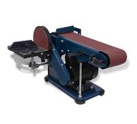 vidaXL Levigatrice Combinata con Nastro e Disco 375 W