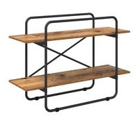 vidaXL Libreria 2 livelli 100 x 35 x 70 cm PB Legno di quercia