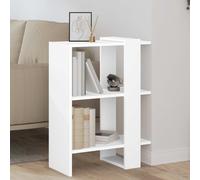 vidaXL Libreria 2 livelli 52 x 25 x 71,5 cm Legno ingegnerizzato