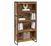 vidaXL Libreria 2 pezzi legno antico 80 x 30 x 155 cm, soggiorno, set di mobili rettangolare e durevole con un design elegante per gli spazi moderni, ideale per il comfort e lo stile.