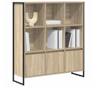 vidaXL Libreria 2 pezzi Sonoma 99,5 x 30 x 108,5 cm, Soggiorno, Rettangolare, Mobili durevoli per interni moderni, Design elegante, Arredamento multiuso