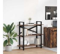 vidaXL Libreria 3 livelli 100 x 33,5 x 102 cm Legno ingegnerizzato