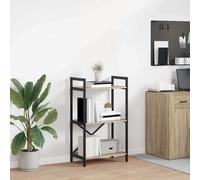vidaXL Libreria 3 livelli 56 x 34 x 96 cm Legno ingegnerizzato