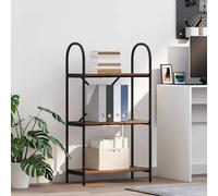 vidaXL Libreria 3 livelli 60 x 30 x 109 cm Legno ingegnerizzato