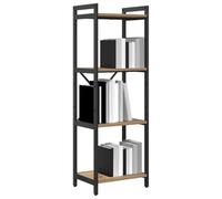 vidaXL Libreria Rovere artigianale – Legno multistrato 40x30x85 cm – per ufficio e soggiorno