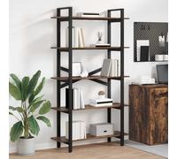 vidaXL Libreria 5 livelli 100 x 33,5 x 178 cm Legno ingegnerizzato