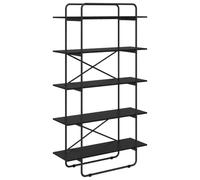 vidaXL Libreria 5 livelli 100 x 35 x 175,5 cm Legno ingegnerizzato