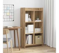 vidaXL Scaffale in rovere artigianale, 59 x 30 x 111 cm