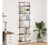 vidaXL Libreria 6 livelli 60 x 24 x 203 cm Legno ingegnerizzato