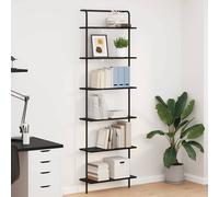 vidaXL Libreria 6 livelli 60 x 24 x 203 cm Legno ingegnerizzato