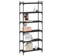 vidaXL Libreria 6 livelli 80 x 30 x 188 cm Legno ingegnerizzato