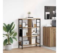 vidaXL Libreria 6 livelli 82 x 32 x 112 cm Legno ingegnerizzato
