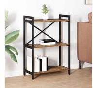 vidaXL Libreria 60 x 30 x 85 cm Legno ingegnerizzato Legno vecchio