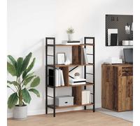 vidaXL Libreria 7 livelli 75 x 30 x 123,5 cm Legno ingegnerizzato
