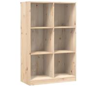 Libreria 70x33x110 cm in legno massello di pino