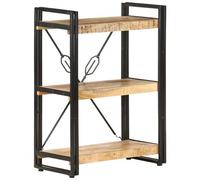 VIDAXL - Libreria A 3 Ripiani 60x30x80 Cm In Legno Massello Di Mango