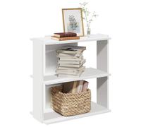 vidaXL Libreria a 3 Ripiani Bianca 60x30x60 cm in Legno Multistrato