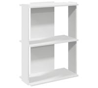 vidaXL Libreria a 3 ripiani Bianca 60x30x80 cm in legno multistrato