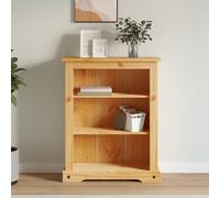 vidaXL Libreria a 3 Ripiani Pino Messicano Corona Range 80x29x100 cm