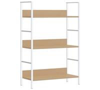 vidaXL Libreria a 3 Ripiani Rovere 60x27,6x90,5 cm in Truciolato