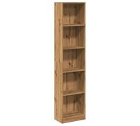 vidaXL Libreria Rovere Artigianale – Legno multistrato 40x24x176 cm