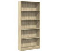 vidaXL Libreria a 5 Ripiani in Scaffali Misure/Colori Diversi