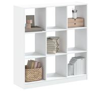 vidaXL Libreria Bianca 102x32x108 cm in Truciolato