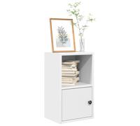 vidaXL Libreria Bianca 31x24x52 cm in Legno Multistrato