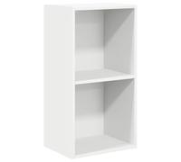 vidaXL Libreria Bianca 40x30x76,5 cm in Legno Multistrato, Armadio, Mobile di conservazione, credenza, Mobile portaoggetti, Mobile Porta Libri