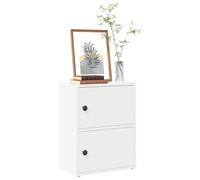 vidaXL Libreria Bianca 40x24x52 cm in Legno Multistrato