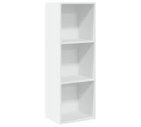 vidaXL Libreria Bianca 40x30x114 cm in Legno Multistrato, scaffale per Libri, scaffale, scaffale Contenitore, armadietto portaoggetti