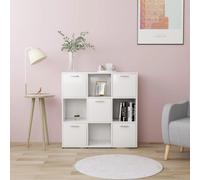 vidaXL Libreria Bianca 90x30x90 cm in Truciolato