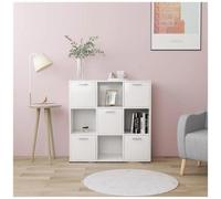 vidaXL Libreria Bianca 90x30x90 cm in Truciolato