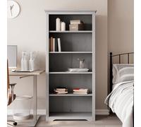 vidaXL Libreria BODO 5 Ripiani 82x40x173 cm Legno Massello Pino Grigia