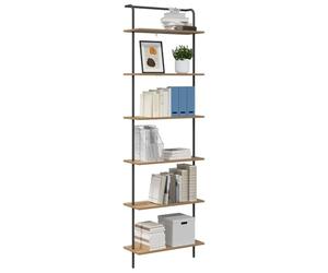 vidaXL Libreria con Lo scaffale con archiviazione Legno ingegnerizzato Moderna