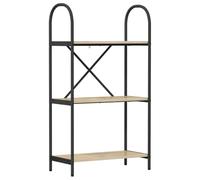 vidaXL Libreria con Scaffali - Unità di Stoccaggio Rettangolare - Arredamento Moderno per Soggiorno