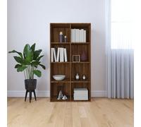 vidaXL Libreria/Credenza Rovere Marrone 66x30x130 cm Legno Multistrato