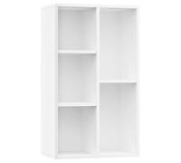 vidaXL libreria/Credenza bianca 45 x 25 x 80 cm
