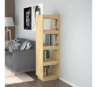 vidaXL Libreria/Divisorio 41x35x135 cm in Legno Massello di Pino