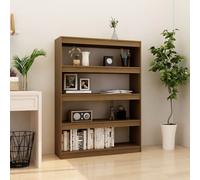vidaXL Libreria/Divisorio Ambra 100x30x135,5 cm in Massello di Pino