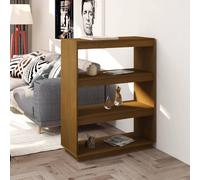 vidaXL Libreria/Divisorio Ambra 80x35x103 cm in Massello di Pino