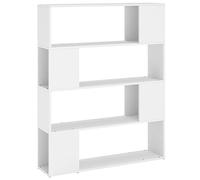 vidaXL Libreria/Divisorio Bianco 100x24x124 cm