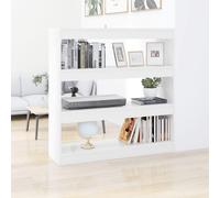 vidaXL Libreria/Divisorio Bianco 100x30x103 cm