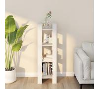 vidaXL Libreria/Divisorio Bianco 41x35x125cm in Legno Massello di Pino