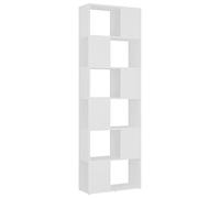 vidaXL Libreria/Divisorio Bianco 60x24x186 cm