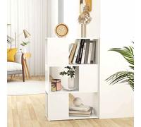vidaXL Libreria/Divisorio Bianco 60x24x96 cm in Legno Multistrato