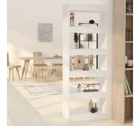 vidaXL Libreria/Divisorio Bianco 60x30x166 cm in Truciolato